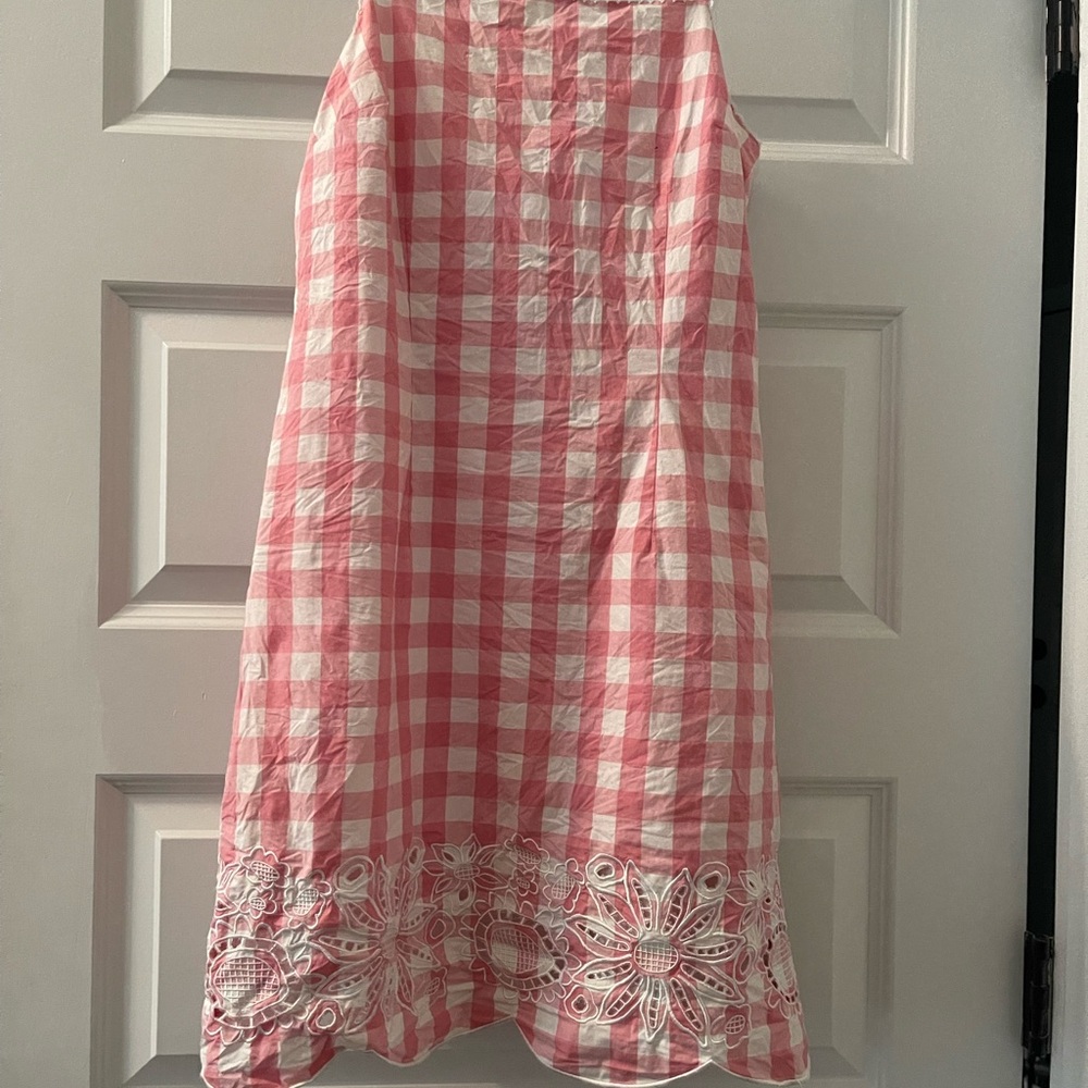 Lilly Pulitzer Pink and White Casual Dress